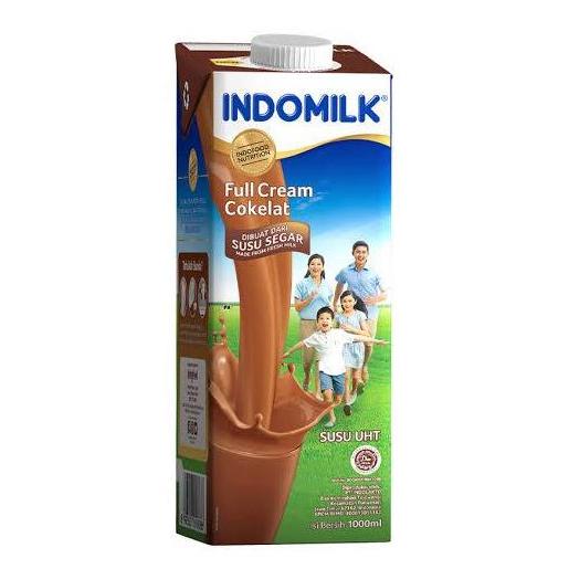PROMO! SUSU COKLAT INDOMILK UHT 1L INDOMILK UHT CHOCOLATE MILK 1 LITER