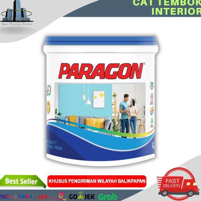 CAT PARAGON/ CAT TEMBOK UNTUK DALAM PARAGON 1 GALON (5KG) PUTIH GOL
