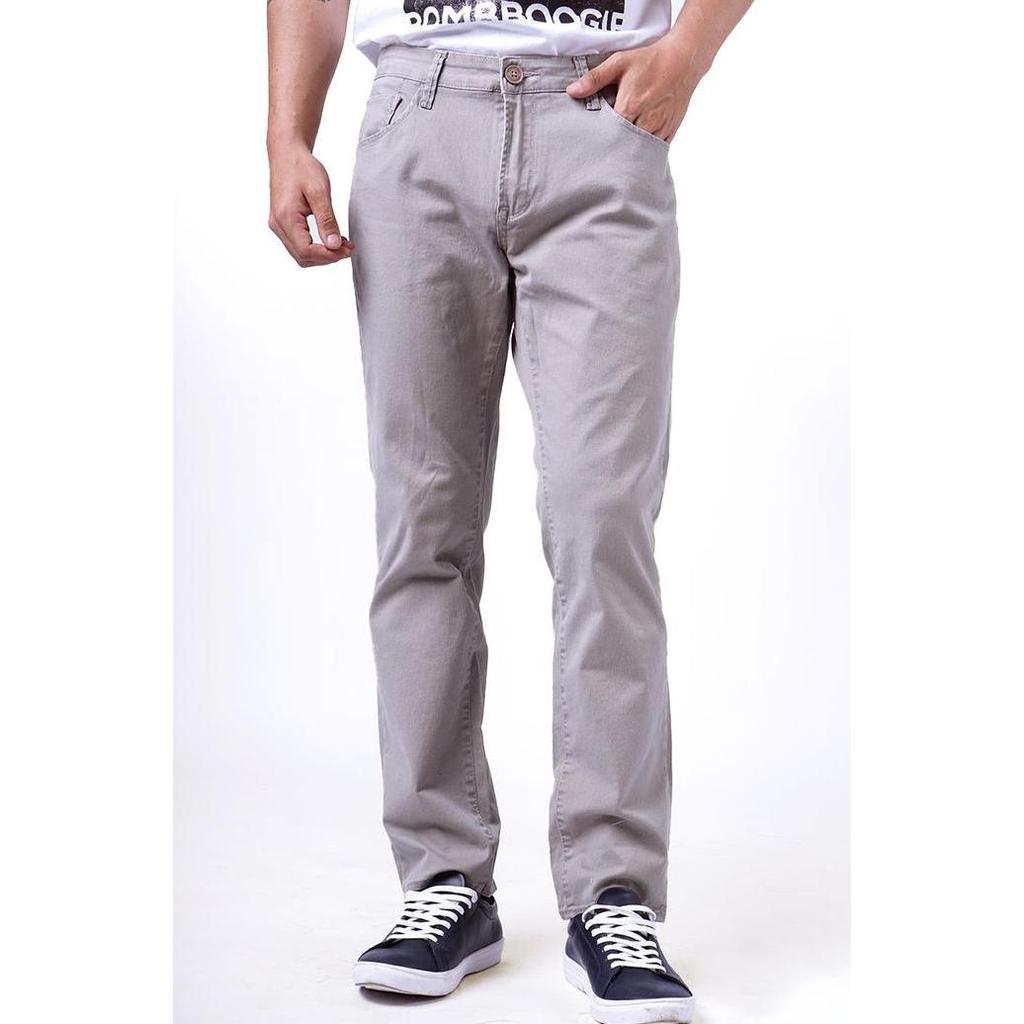 Celana Chinos / Slimfit C1 Series Light Grey 43SC1B5LG - Bombboogie