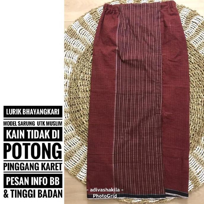 Promo LURIK PSR SARUNG / WIRON BHAYANGKARI PERSIT JALASENASTRI SUDAH JADI BAWAHAN SAJA COD