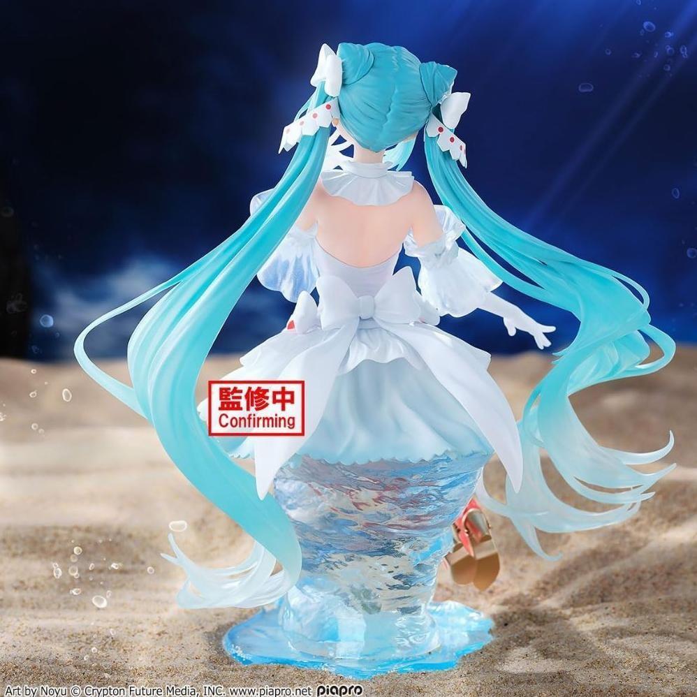 Banpresto - Hatsune Miku - Hatsune Miku (Clearluxe - Clione) Evolve Figure Original Produk