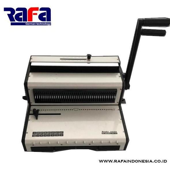 MESIN JILID BINDING SPIRAL KAWAT KALENDER 3:1 KOTAK COAK RAFA ORIGINAL DAN TERPERCAYA