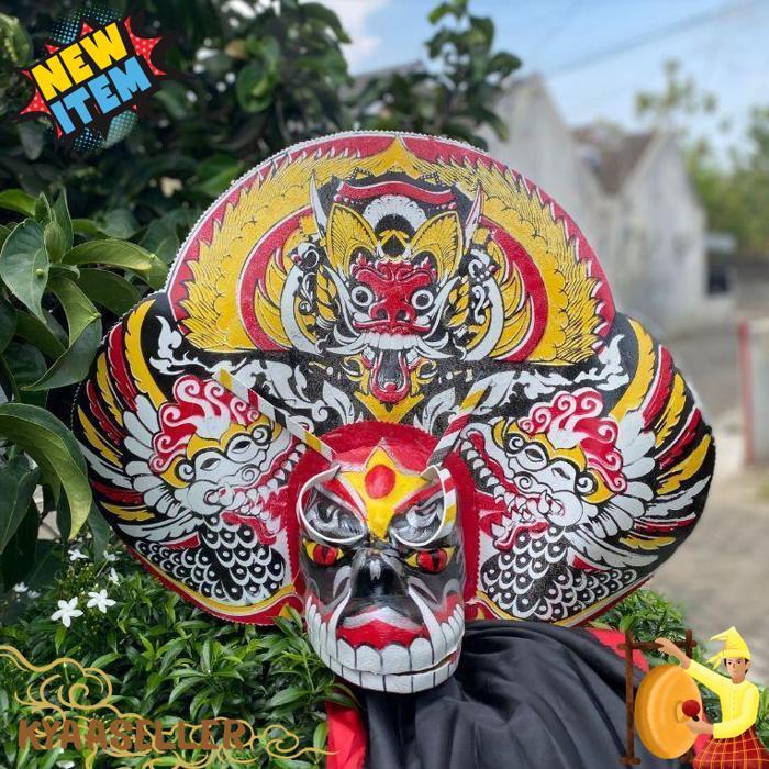 [Drs] Mainan Anak Promo Barongan Anak Spon Devil Macan Jumbo Termewah Real Pict Terlerenbarongan Ana