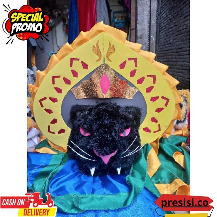 [Drs] Barongan Macanan Hitam Lengkap Set1