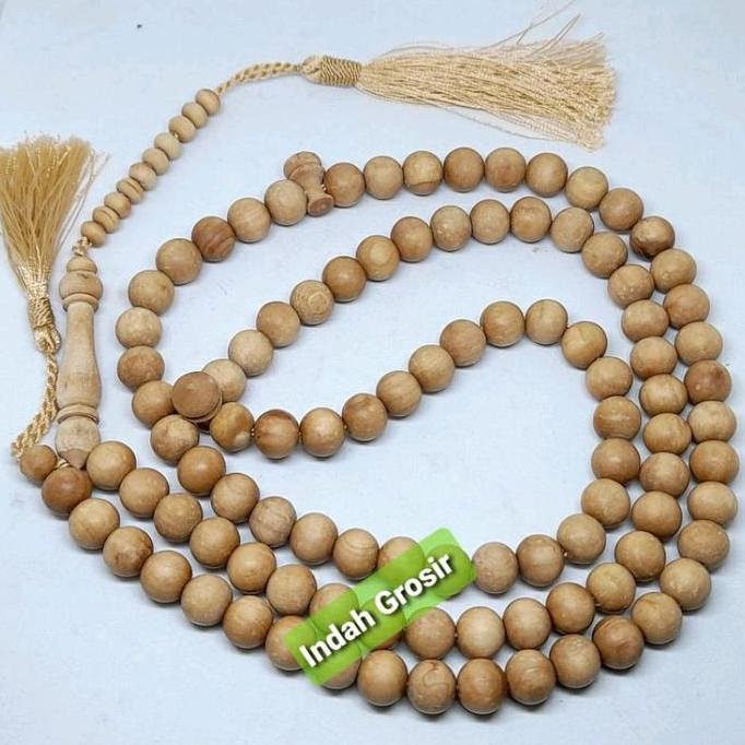 Promo TASBIH KAYU JUMBO CENDANA 10MM 99BUTIR COD