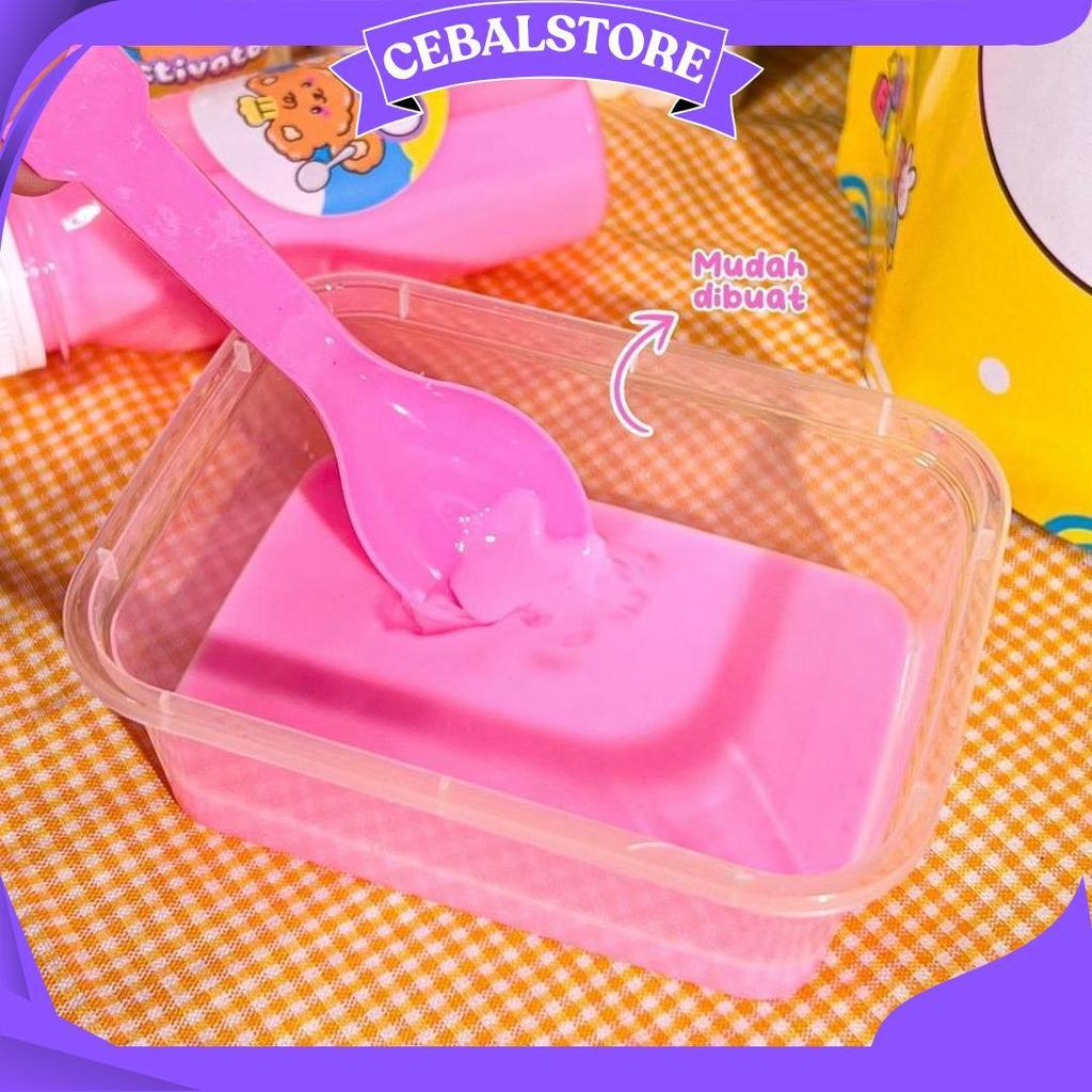 Slime Kit Pudding By Slime Bintaro || Slime Kit || Bikin Slime Sendiri || Tofu Slime Ori
