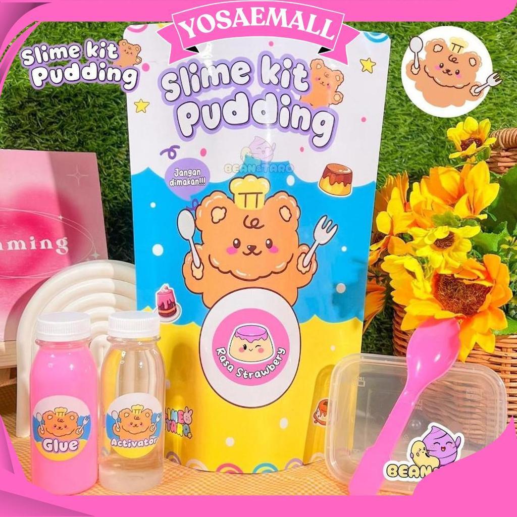 Slime Kit Pudding By Slime Bintaro || Slime Kit || Bikin Slime Sendiri || Tofu Slime Ori