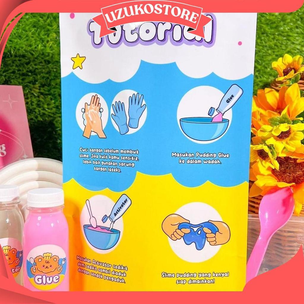 Slime Kit Pudding By Slime Bintaro || Slime Kit || Bikin Slime Sendiri || Tofu Slime Promo