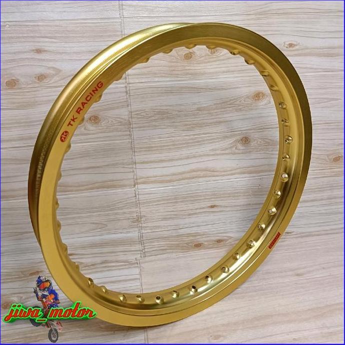 velg TK racing ring 17 lebar 140 160 185 215 warna hitam Titanium Bronze Silver Gold [terbaik]
