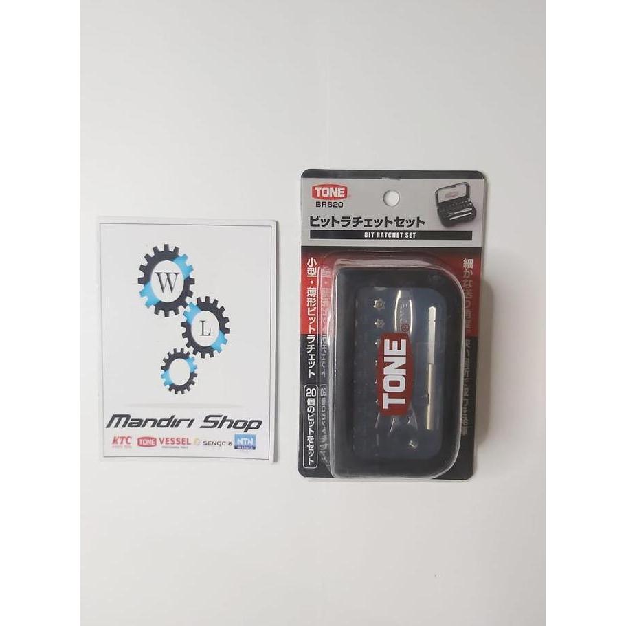 RATCHET BIT SET TONE BRS20