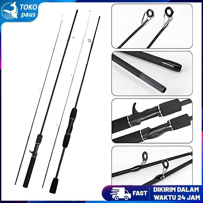 CHARBIG Joran ultra light spinning/ joran ultralight casting/Joran ul lentur dan kuat  / joran murah