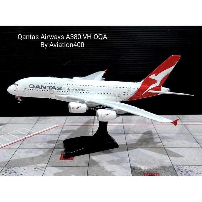 Qantas Airways A380 VH-OQA By Aviation400