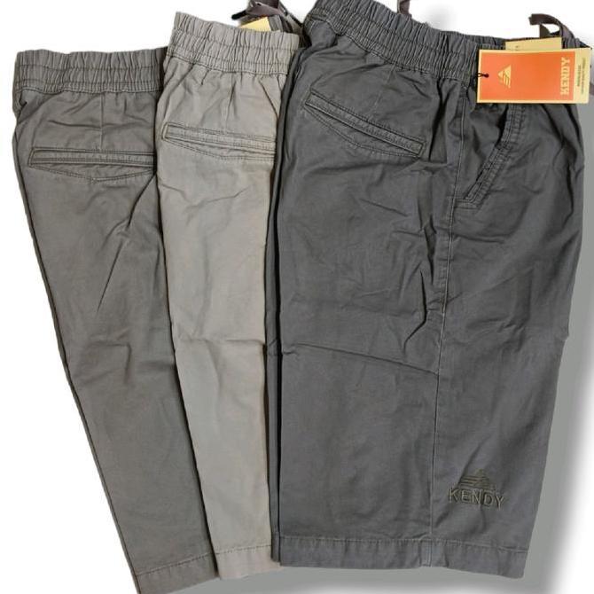 Promo CELANA KENDY PENDEK PRIA PINGGANG KARET 27-38 COD