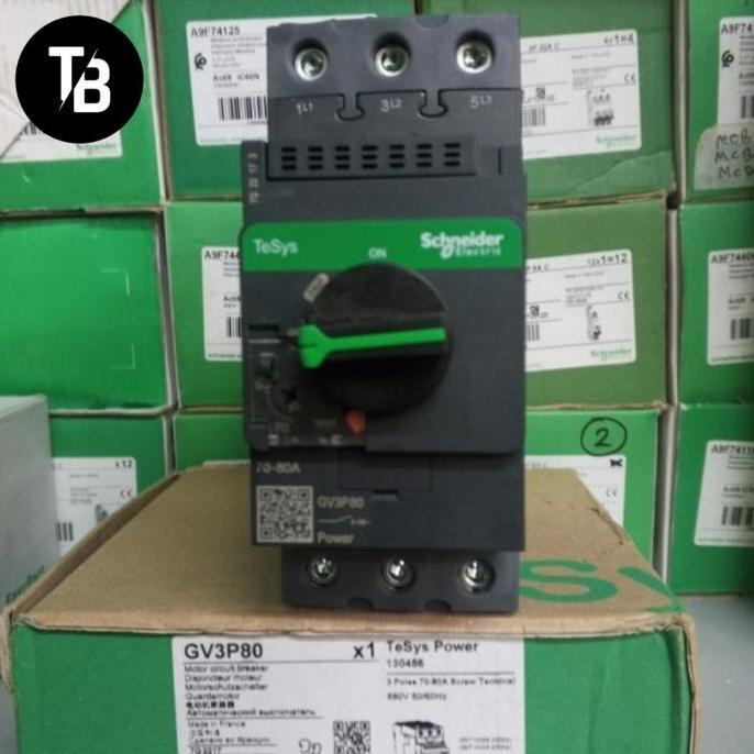 SCHNEIDER MOTOR CIRCUIT BREAKER GV3ME80