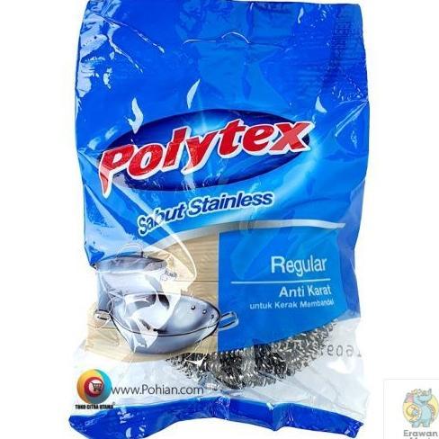 12 PCS / LEMBAR POLYTEX SABUT KAWAT / SPONS CUCI PIRING / SPONGE / SPON / SPONGE CUCI PIRING / SABUT