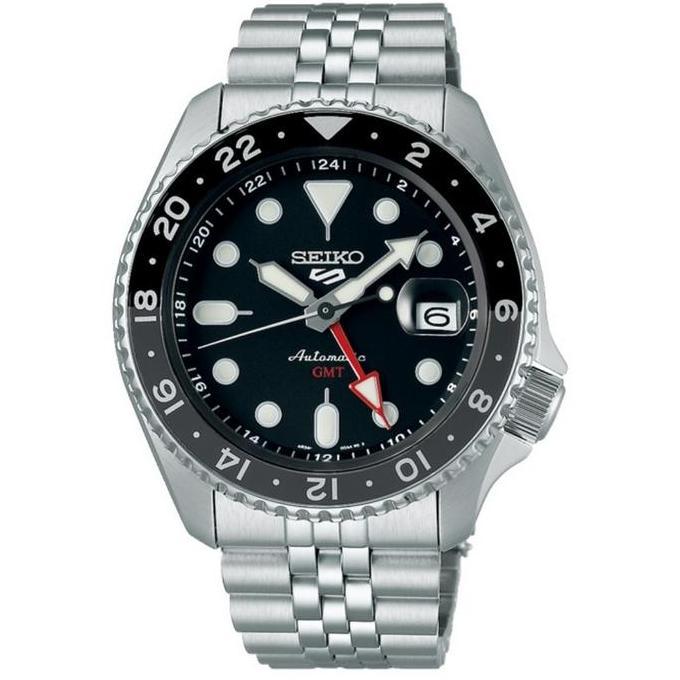 Promo Jam Tangan Seiko 5 Sports SSK001K1 Automatic GMT SKX Black Dial Ssk001 COD