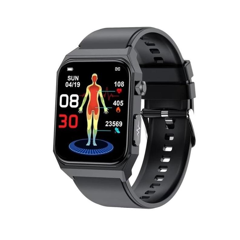 Promo NORTH EDGE E530 ECG Smart Watch Gula Darah Tekanan Darah Suhu Tubuh COD