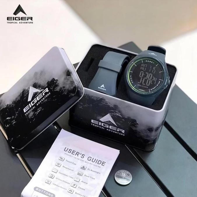 Promo Eiger Touch Digi TYP11528 - Jam Tangan Pria Original Eiger COD