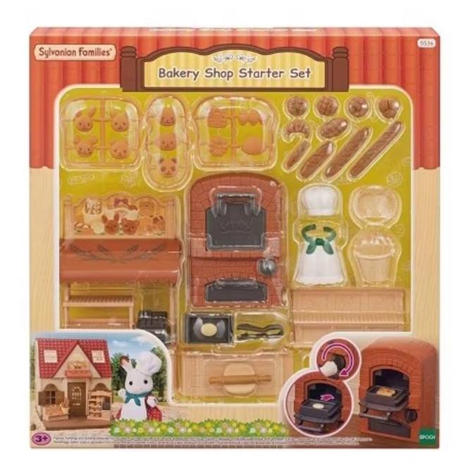 sylvanian families bakery shop starter set sale