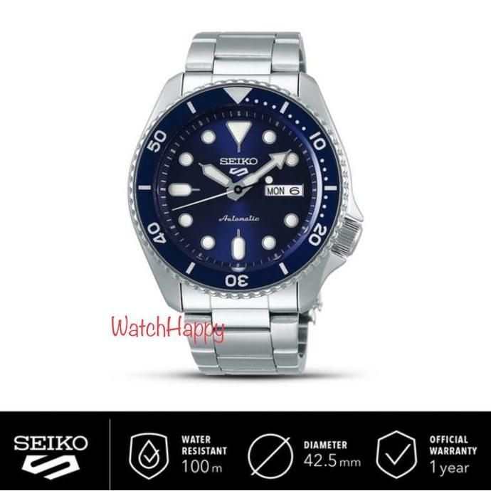 Promo Jam Tangan Seiko 5 Sport SRPD51K1 Original New Blue Automatic SRPD51 COD