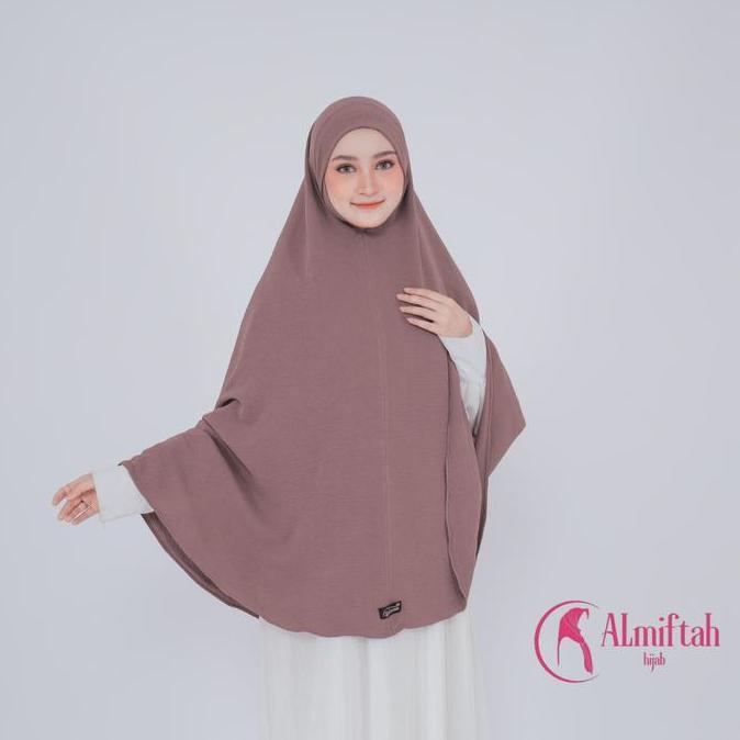 almiftah-HIJAB DAGU MALAY JUMBO CRINKLE XXL/JILBAB DAGU JUMBO/BERGO DAGU MALAY