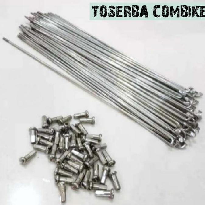 JARI - JARI / RUJI SEPEDA 27,5" 14G x 272 STAINLESS STEEL SRA