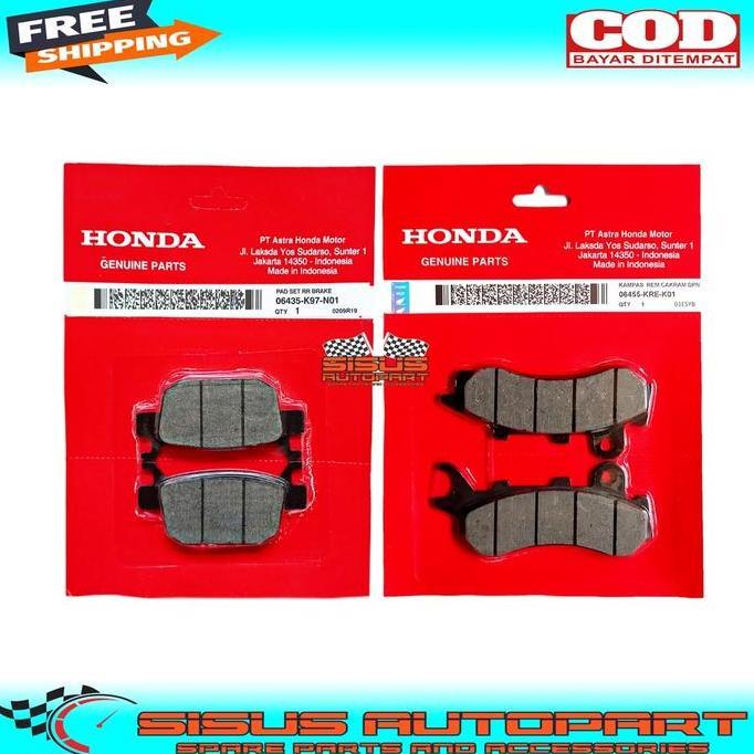 KAMPAS REM PCX NEW PCX 160 CBS ADV 160 CBS / PAKET KAMPAS REM SET DEPAN BELAKANG PCX 150 CBS NEW PCX