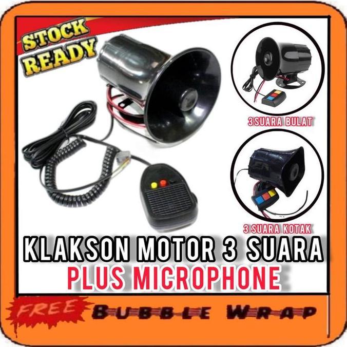 Klakson / Toa Polisi / Patwal / Sirine 3 Suara - KLAKSON TOA 3 SUARA