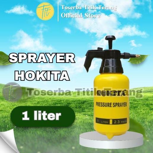 Sprayer Manual Hokita 1 Liter alat semprot hama & tangki semprot desin Semprotan corong  semprot  ru