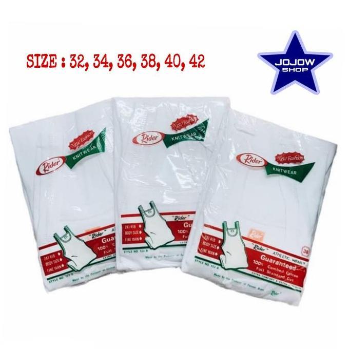 DA5 - GROSIR (3PCS) RIDER SINGLET PRIA DEWASA