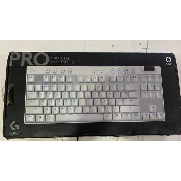 Logitech PRO X TKL Lightspeed Tactile - White Bekas Mulus