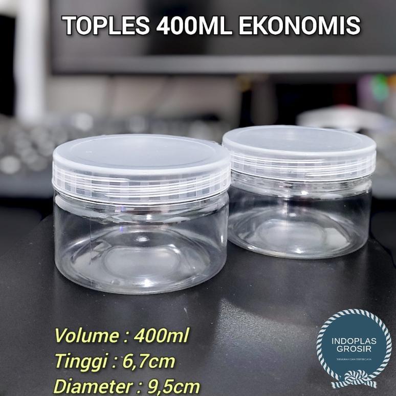 Michaelstorages Toples Plastik 400Ml / Toples Kue 400Ml / Toples Plastik 400Ml