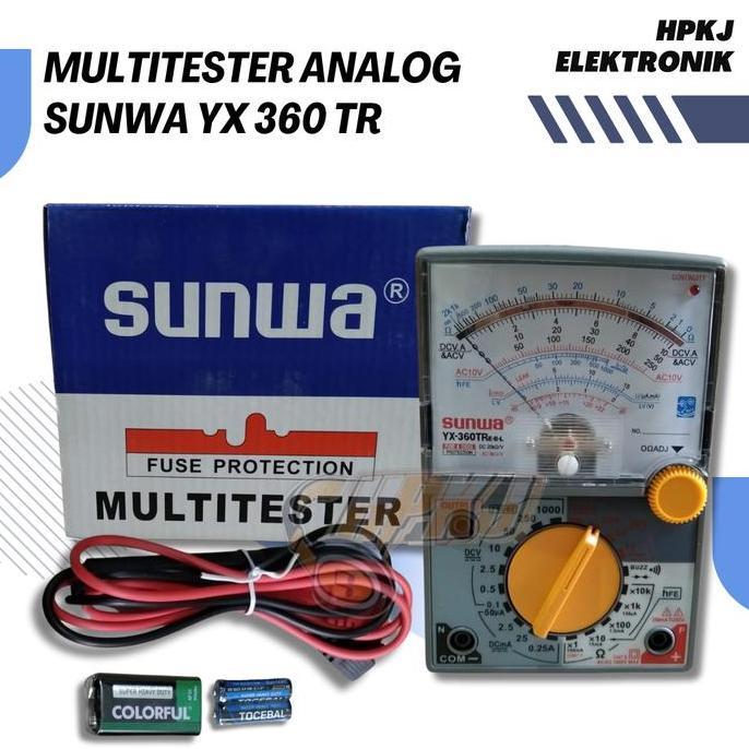 Multitester Analog SUNWA YX 360 TR  avometer multimeter YX-360TR SUNWA