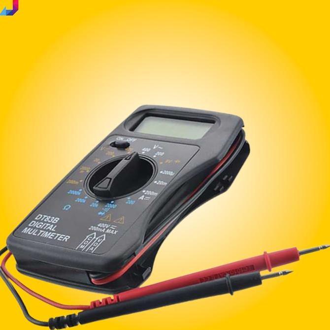 Voltage Tester Digital Multimeter Multitester Saku Mini Pocket Size AC / DC