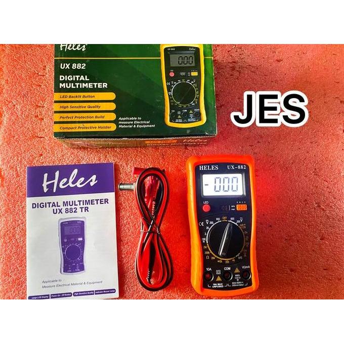 MULTIMETER DIGITAL HELES UX-882