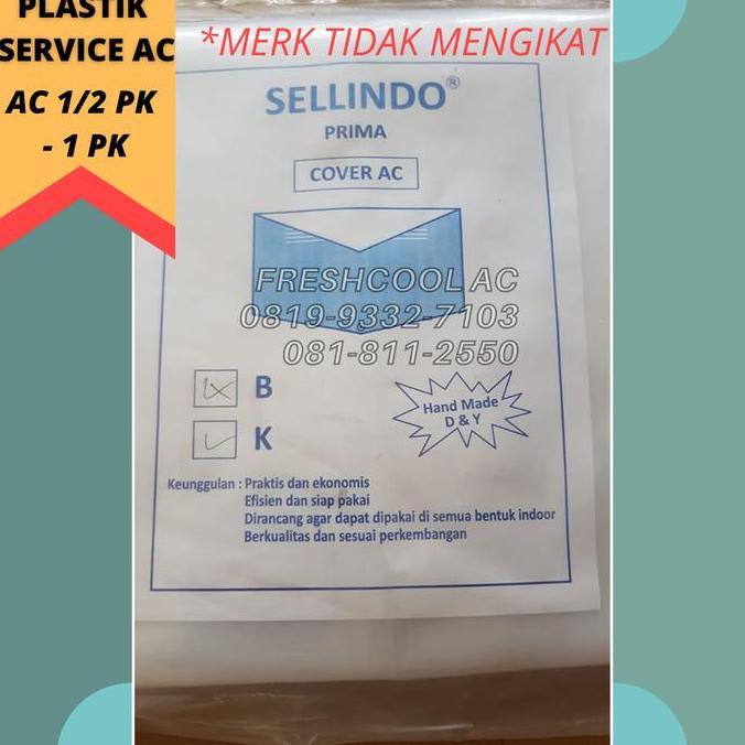 Sale Plastik Cuci Ac Utk Ac 1/2 Pk - 1 Pk Pelastik Cuci Ac