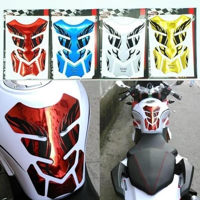 STICKER TIMBUL 3D UNTUK TANGKI MOTOR TANK PROTECTOR TIGER CBR NINJA