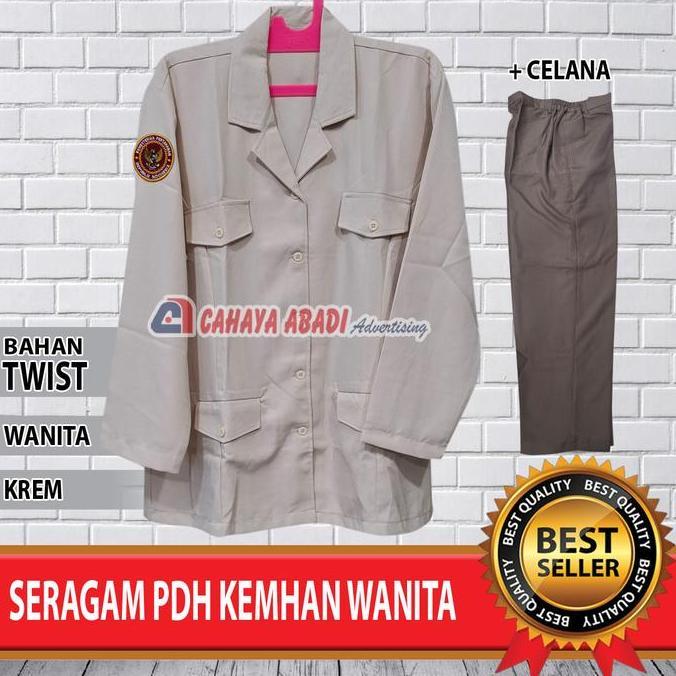 Seragam PDH KEMHAN Wanita Baju PDH KEMHAN Wanita
