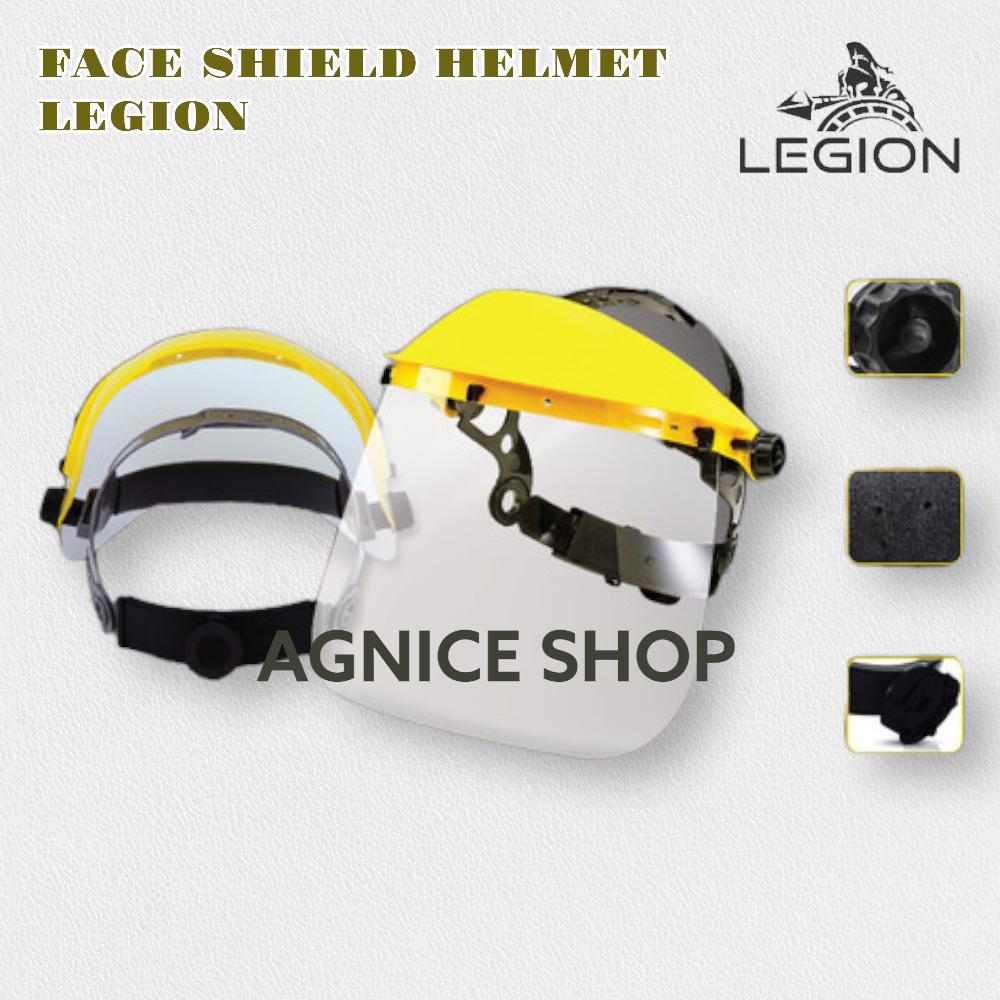 Full Face Shield Safety APD Pelindung Wajah Gerinda Visor LEGION