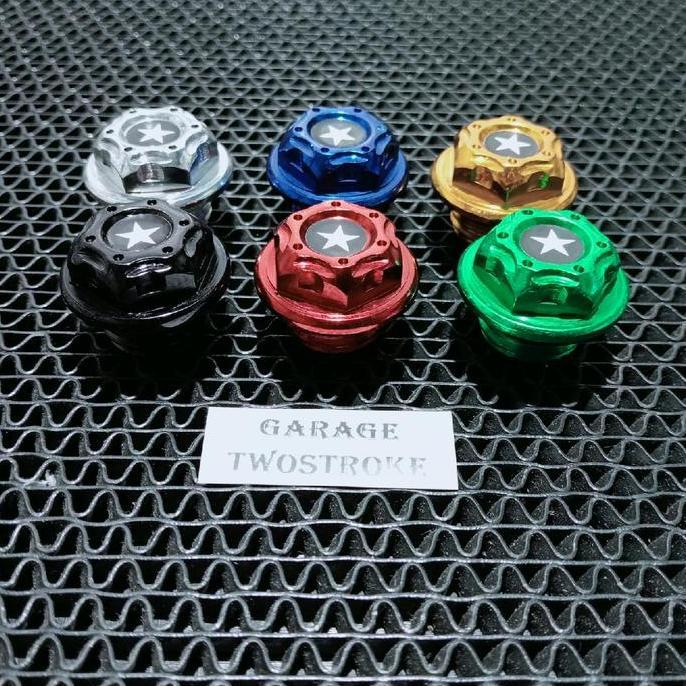 TUTUP OLI MESIN TUTUP OLI BAK MESIN VARIASI MODEL CNC BUAT NINJA R NINJA SS NINJA RR OLD NINJA RR NE