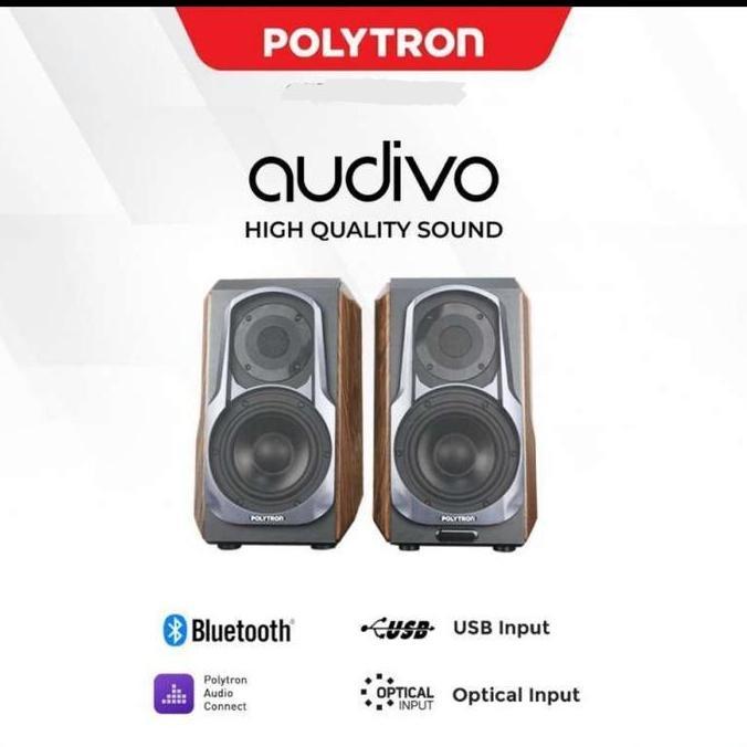 Speaker Hifi Aktif AUDIVO PHS 6A Bluetooth Polytron Active Speaker