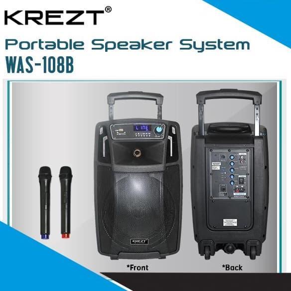 KREZT WAS-108B - PORTABLE SOUND SYSTEM
