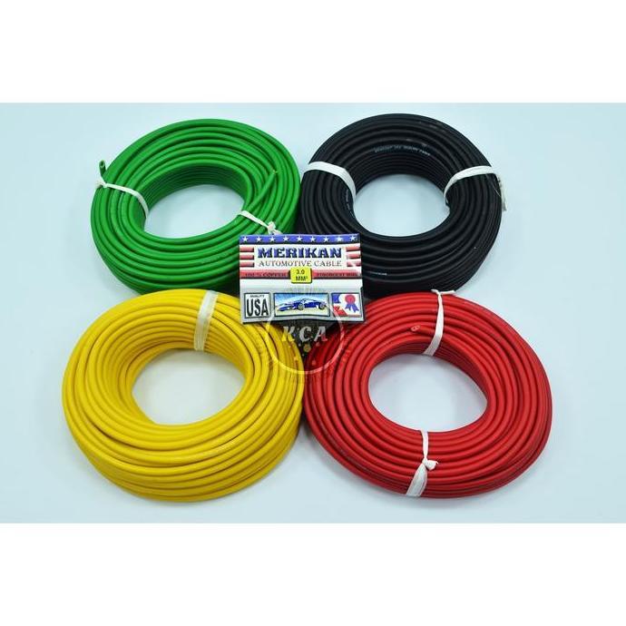 Kabel Motor / NYAF 3 mm Merikan