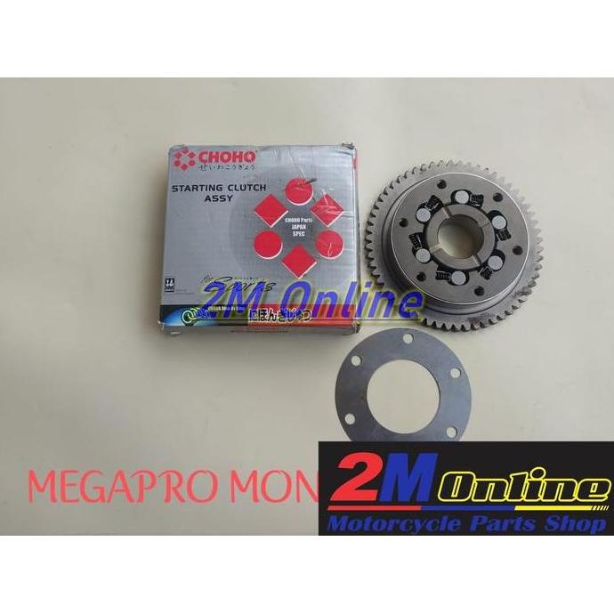 TERBARU - One Way Plat Stater Assy Megapro Mono Merk Choho