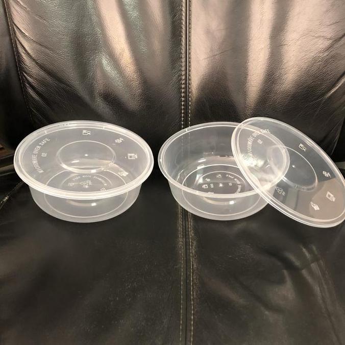 Thinwall 650ml mangkok 650 ml bulat round mangkok