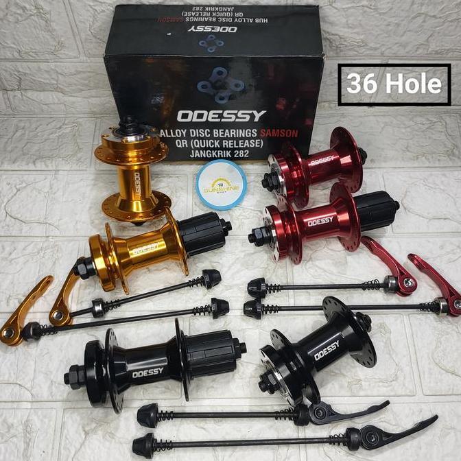 Hub Sepeda 36 Hole Freehub 36H Jangkrik Alloy Disc Bearing ODESSY 282