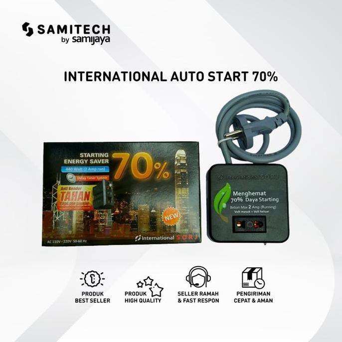 PENGHEMAT DAYA LISTRIK AUTO START INTERNATIONAL 70% LAT