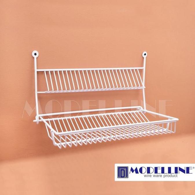 RAK PIRING GELAS GANTUNG DINDING RAK PIRING LIPAT RAK PIRING GELAS LIPAT TEMBOK MODELLINE