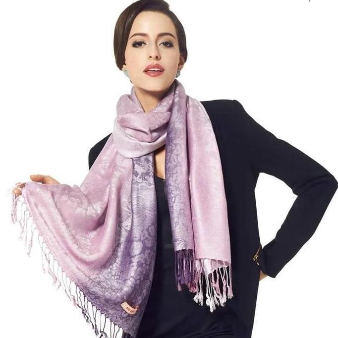 syal pashmina kashmir batik import