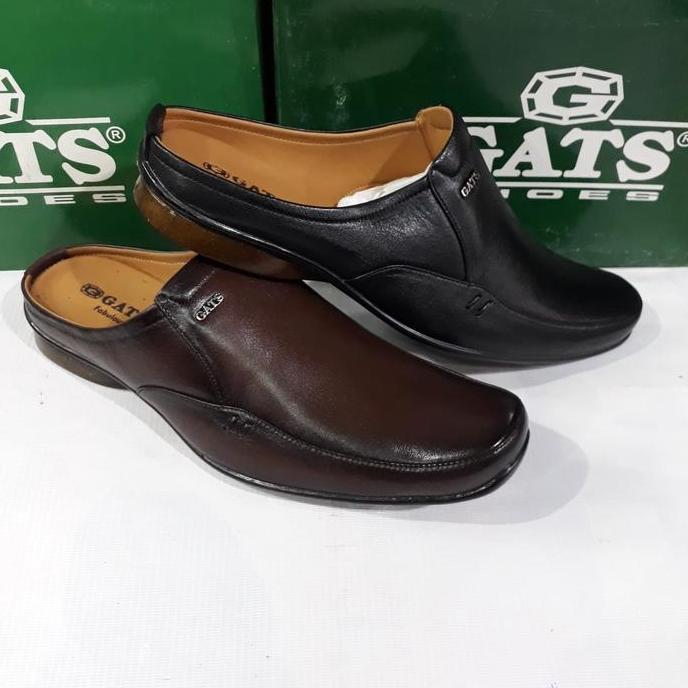 New  sepatu sandal slop kulit GATS zu-0061 original